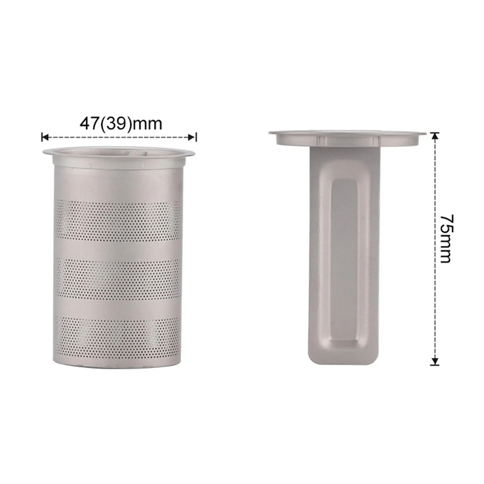 Titanium Tea Strainer Heat Resistant Durable Funny Tea Holder Kitchen Accessories for Home Loose Leaf Teapots Tea Bottles Office