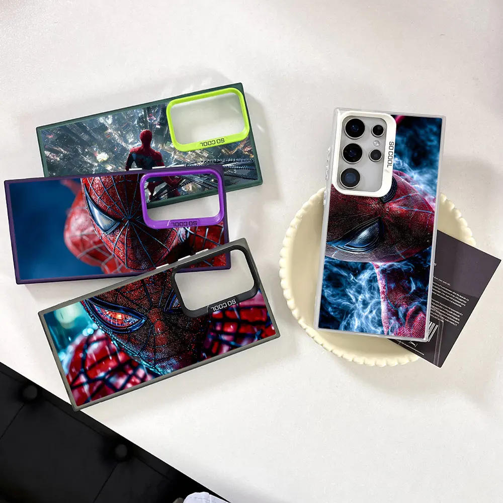 Spider-Man Rainy Night Hero Case for Samsung Galaxy Note 20 Ultra 5G Shockproof Phone Cover M11 M12 J5 J7 Prime F42 F41 F15 F12