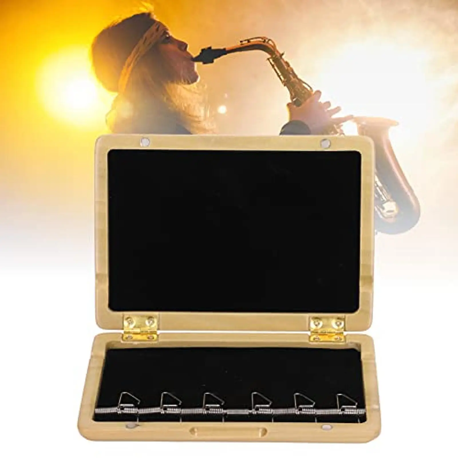 Bassoon Reeds Case Case Multifunctional Reeds Holder Box, for 6 Bassoon for Home Outdoor