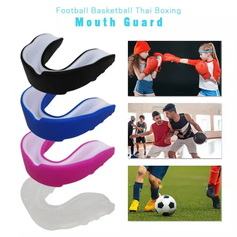 Boxing Mouth Guard Mma Fighting Training Teeth Protector Sports Mouthguard Football Wrestling Boxing Gum Shield for Adult Kids