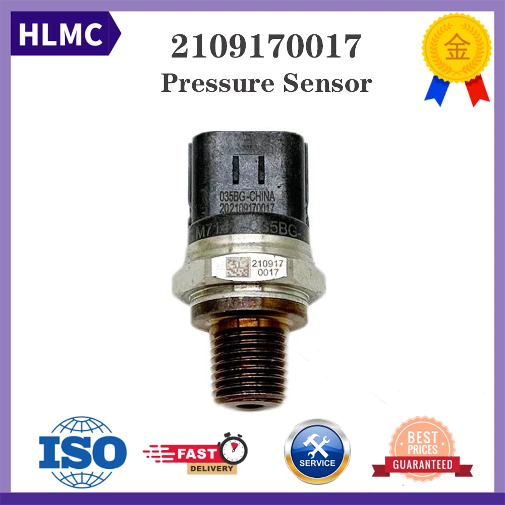 Engineering Machinery Parts Fuel Pressure Sensor 2109170017 Pressure Switch