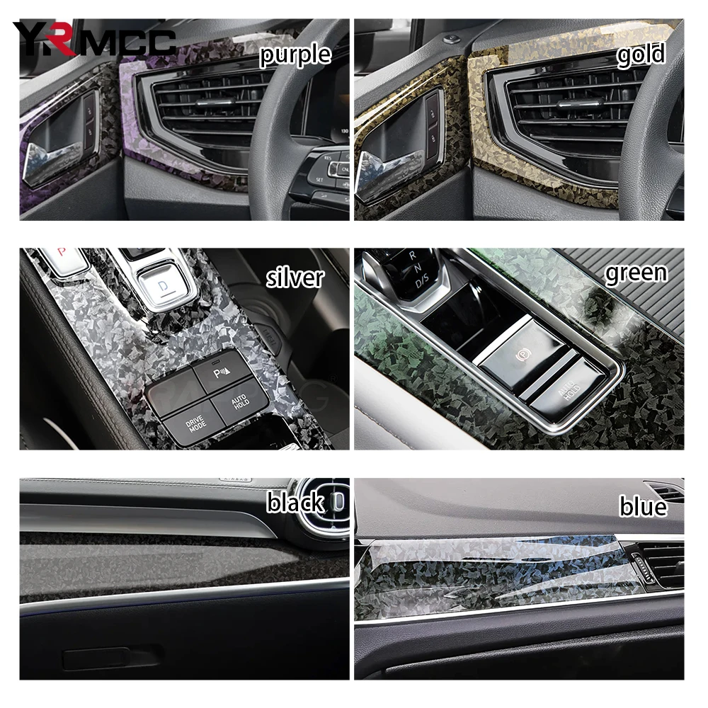 Carbon Fiber Vinyl Wrap Self Adhesive Car Sticker Waterproof Auto Glossy Vinyl Carbon Fiber Laptop Skin Film for Car Accessories