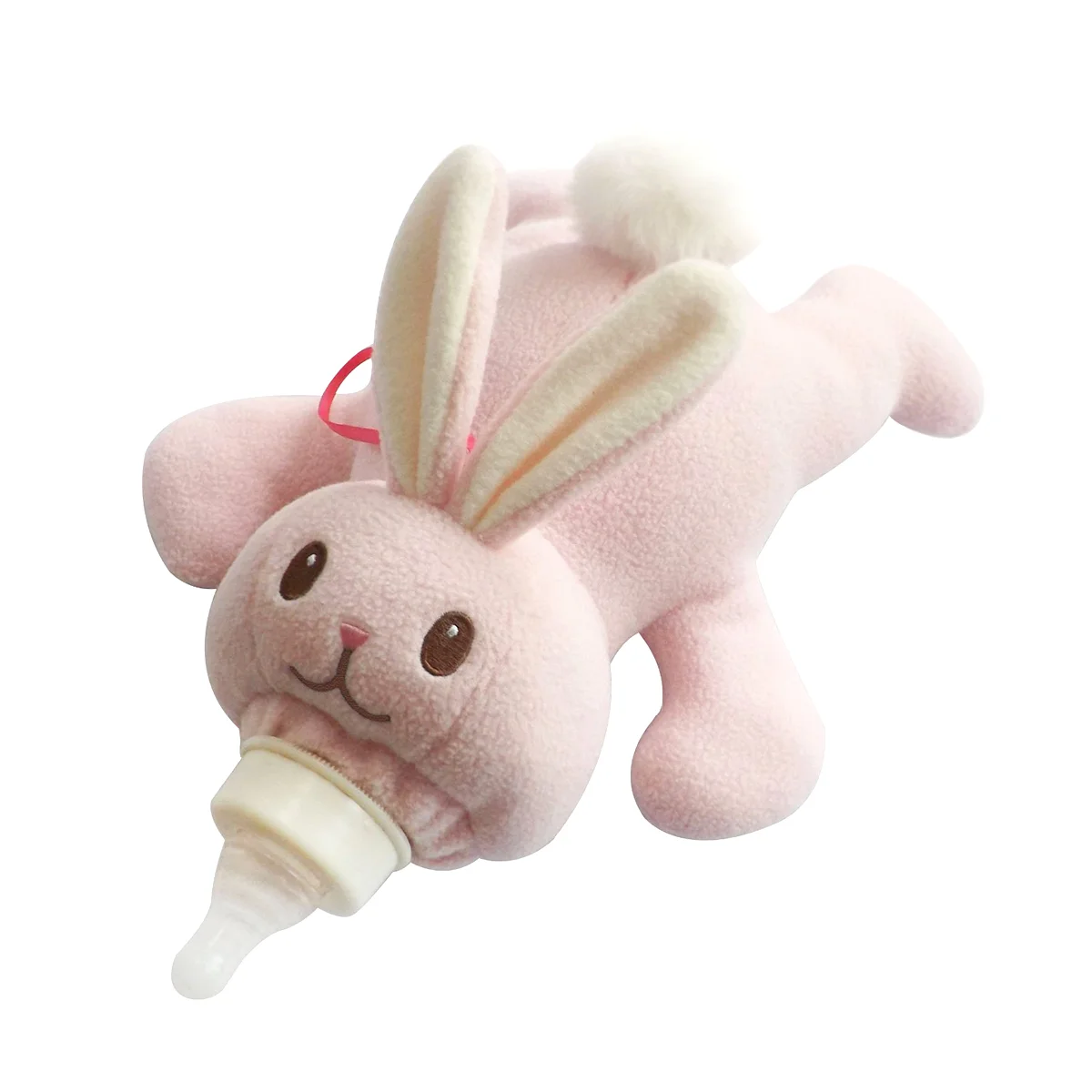 Lovely Plush Animal Rabbit Baby Bottle Sleeve Feeder Keep Warm Infant Feeding Bottle Cover Holder baby bottle holder