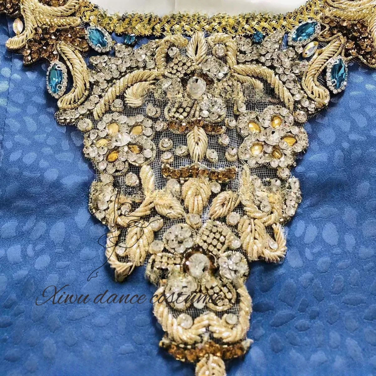 2025 New Custom men's ballet Jacket with gold trim Men's performance Dance Jacket Exquisite universal menswear