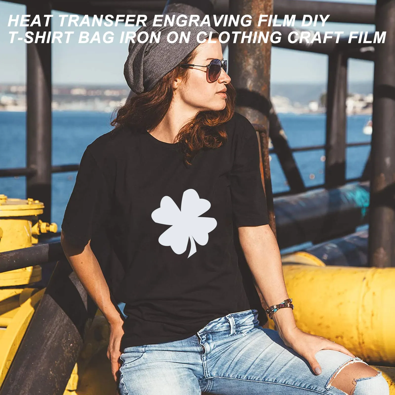 

1pc Clothing Diy Vinyl Iron On Stretchy Soft Pu Heat Transfer Htv Sheet For T-Shirts Shoes Bags Fabrics Diy Accessories