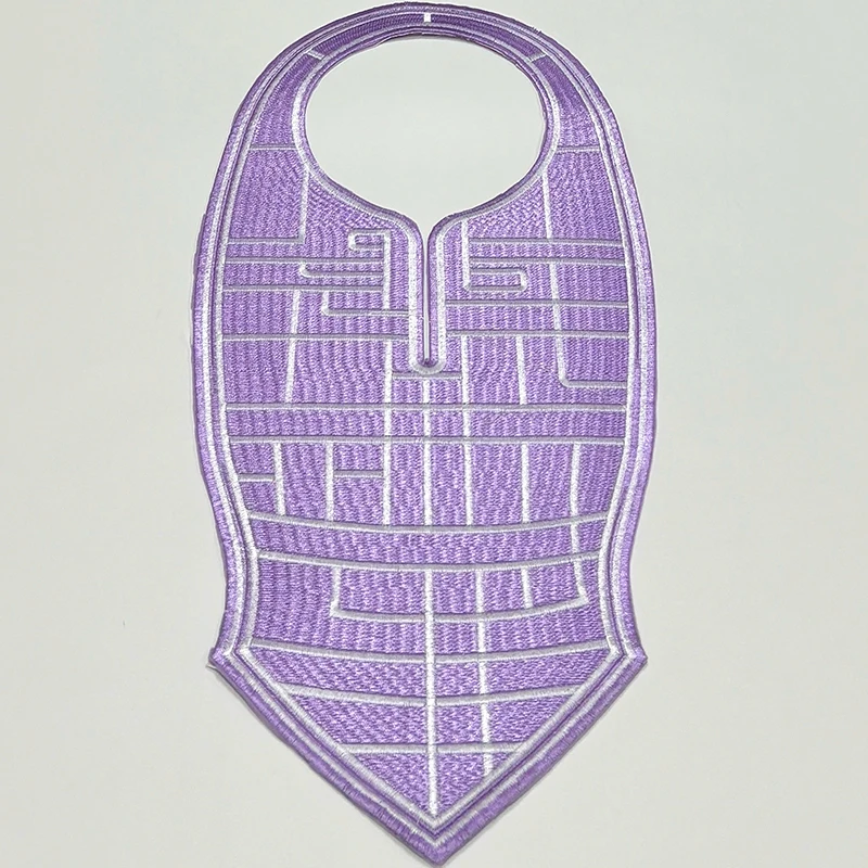 Luxury Senegal Collar Embroidery 2024 Latest Glue-Backed Collar Clothing Accessorie