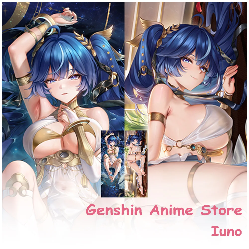 

Dakimakura Wuthering Waves Iuno мультяшная наволочка для тела реквизит для косплея аниме двусторонняя печатная подушка отаку Чехлы для подушек