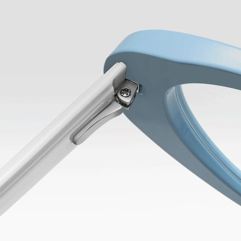 جولة القط العين مكافحة بلو راي نظارات للقراءة النساء أزياء حلوة بارد نمط الأزياء التدرج قوس قزح اللون الشيخوخي نظارات