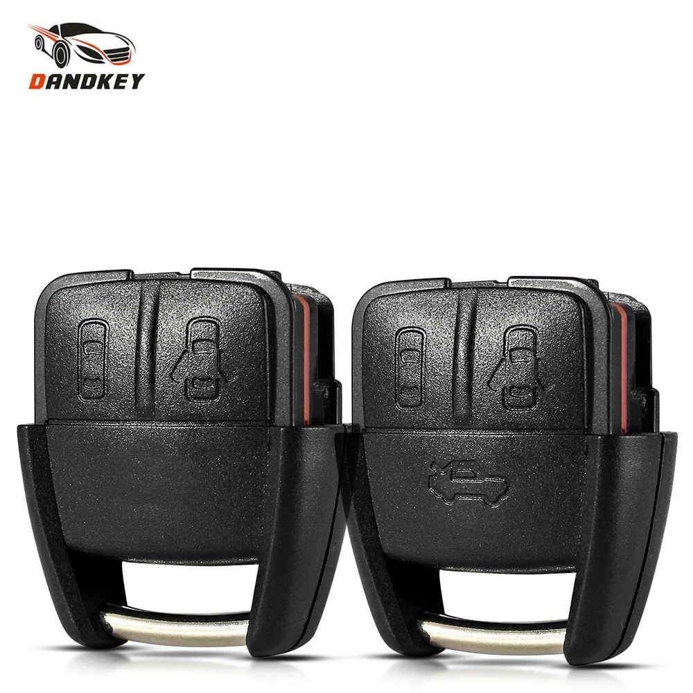 

Dandkey 10PCS For Chevrolet Cruze Aveo For Opel Frontera b 2000 Vectra Astra Zafira 2/3 Buttons Car Remote Key Shell Blank Case