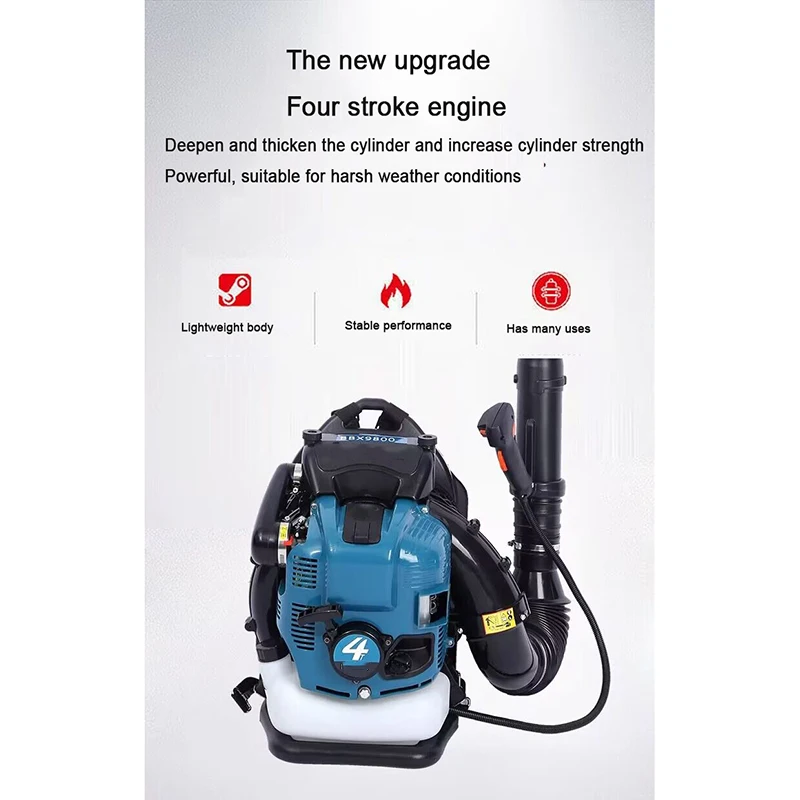 

4 Stroke Highway Gasoline Blowing Fallen Leaves Backpack Type Greenhouse Blowing Snow Wind Fire Extinguisher Engineering