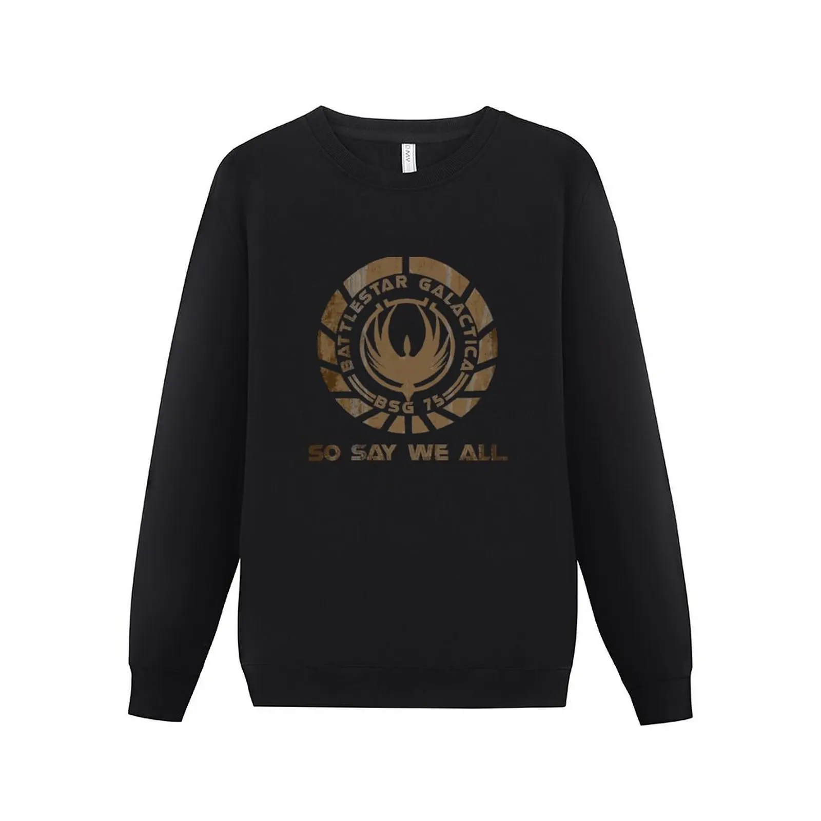 

New Battlestar Galactica Insignia: So Say We All Sweatshirt men clothing new sweatshirts