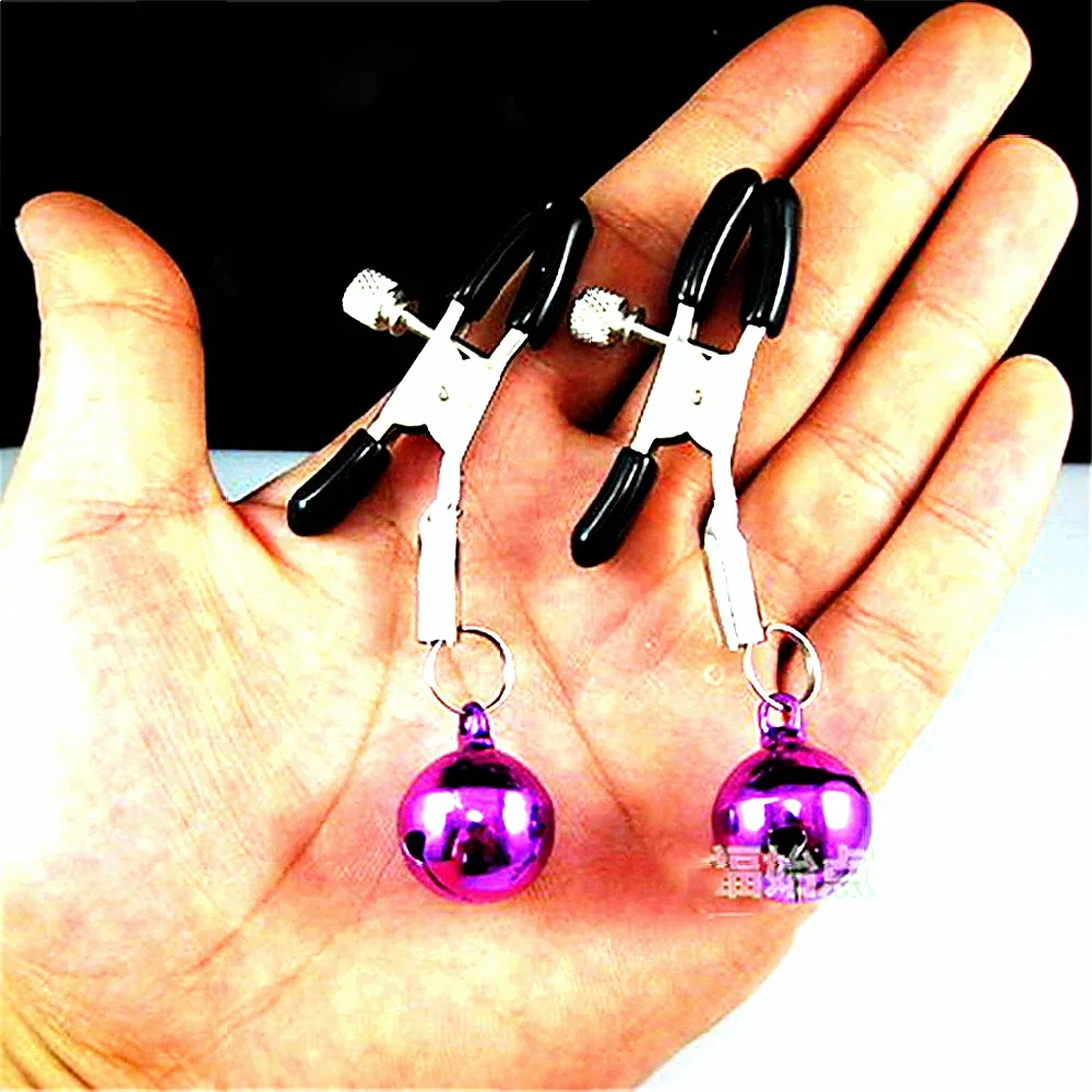 جرس صغير الحلمة المشابك محفز الثدي الحلمة كليب الجنس لعب للأزواج تدليك عاشق لعبة عبودية الملحقات الغريبة #6