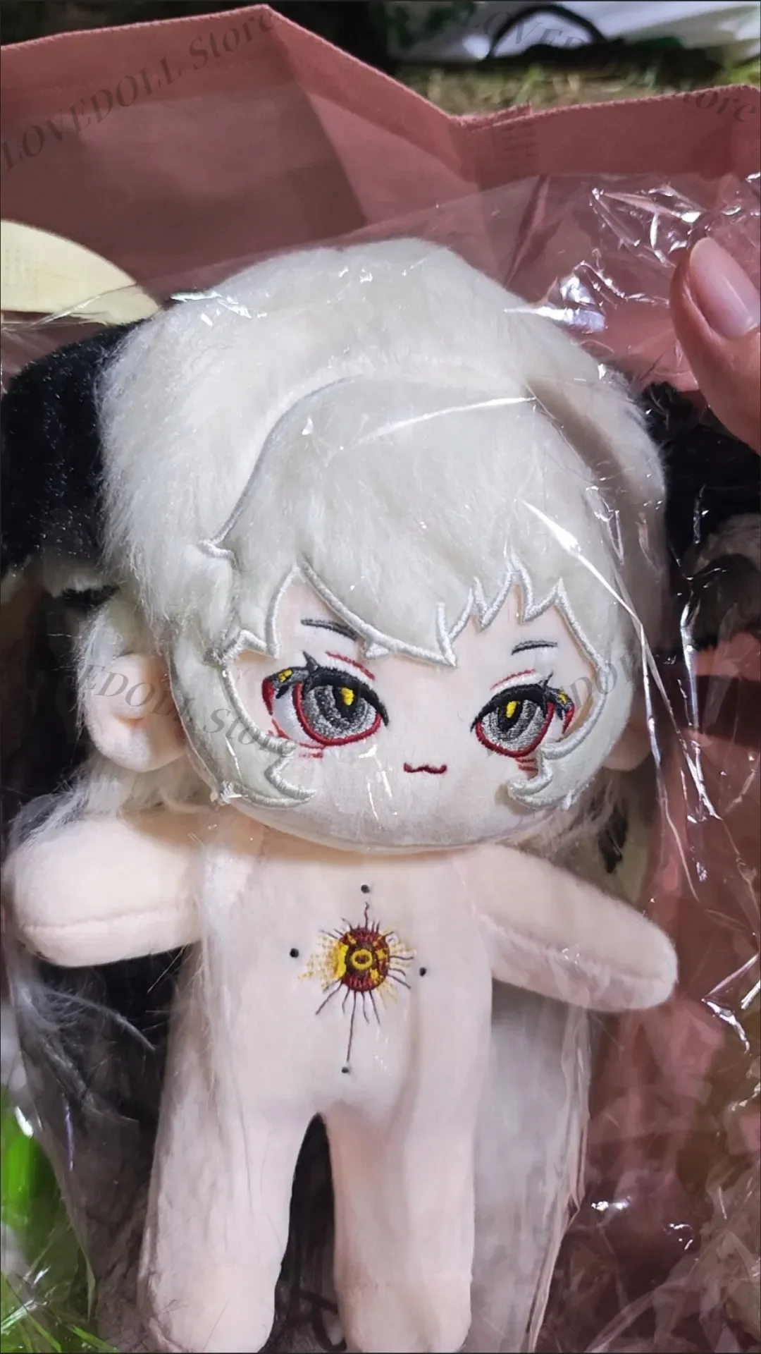 Anime ithaqua identidade v bonito boneca de pelúcia corpo anime cosplay vestir-se pelúcia brinquedos ídolo figuras presente natal