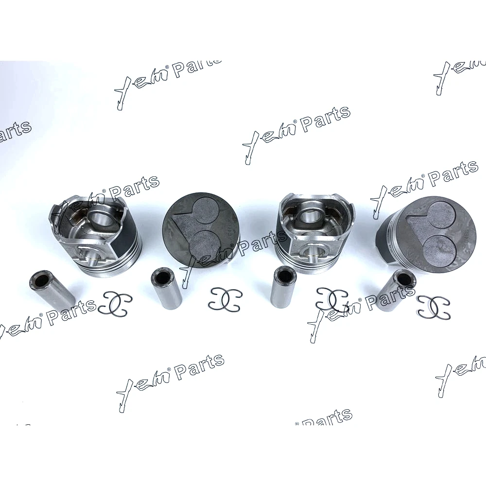 Hot Sell Piston Set STD 87mm For Kubota V2403 (1G796-2111, 1G861-2113) x4 PCS Engine Parts