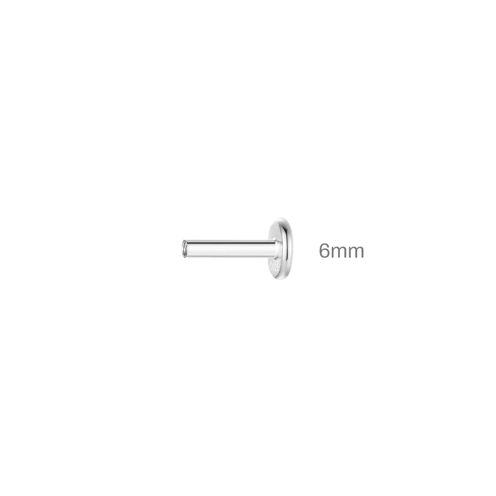 CANNER 1PC 5/6mm Flat Head Puncture Threaded Rod Accessory For Women 18K Gold Fine Jewelry - Image 5