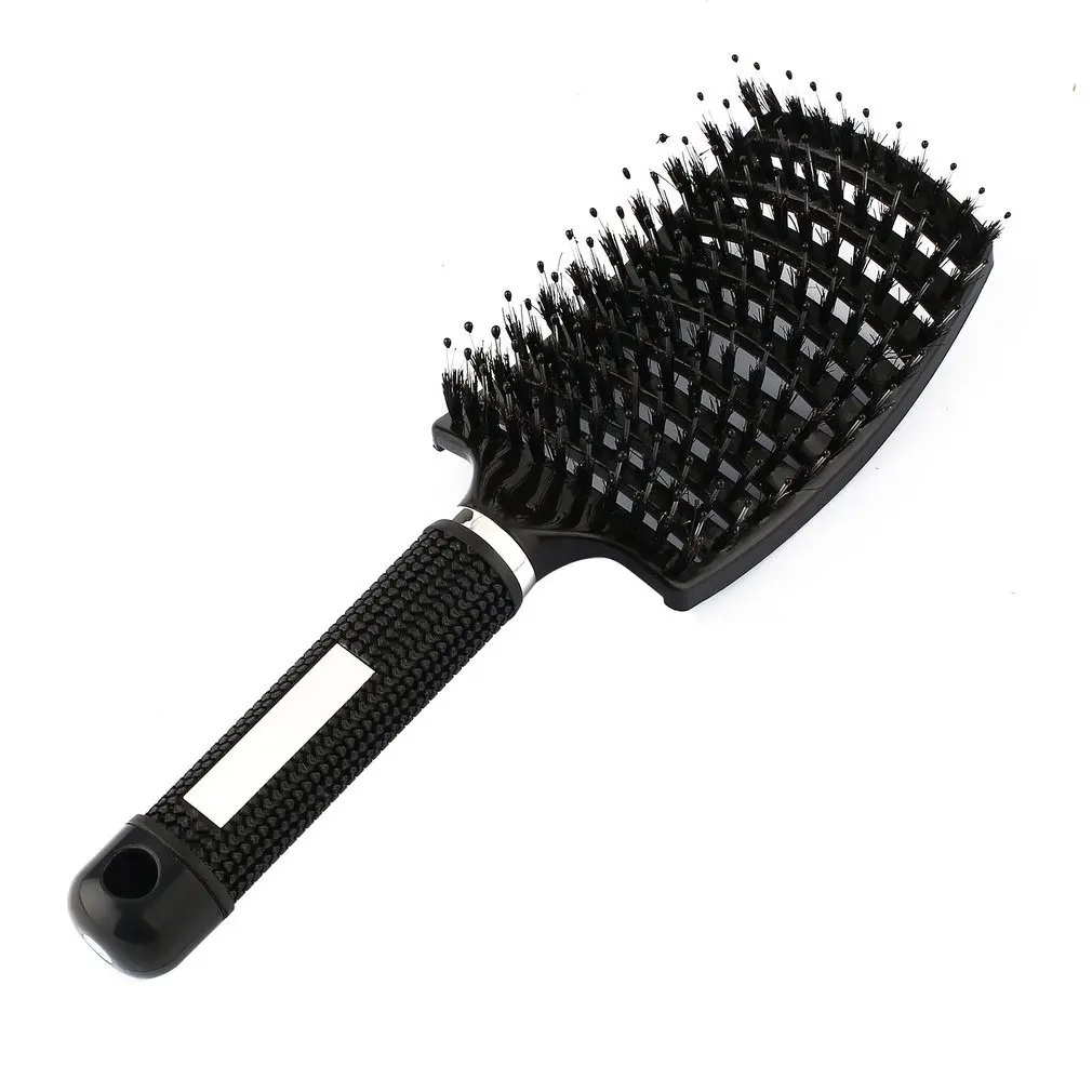 Women Hair Scalp Massage Comb Bristle&Nylon Hairbrush Wet Curly Detangle Hair Brush For Salon Hairdressing Styling Tools