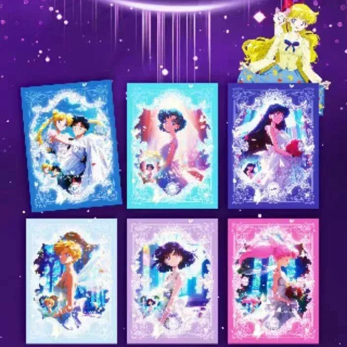 Sailor Moon Card Sailor Moon Male Tsukino Usagi Luna Takeuchi Fantasy Magic  Eternal Crystal Anime Collection Cards Toy Gift