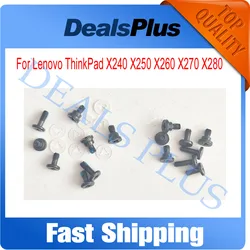 8pcs/Set Black Bottom Case Screws Replacement For Lenovo ThinkPad X240 X250 X260 X270 X280