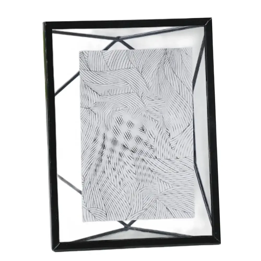 Art Display Frame Glass Picture Frame Housewarming Present Elegant Home D cor Robust Materials User-Friendly Design