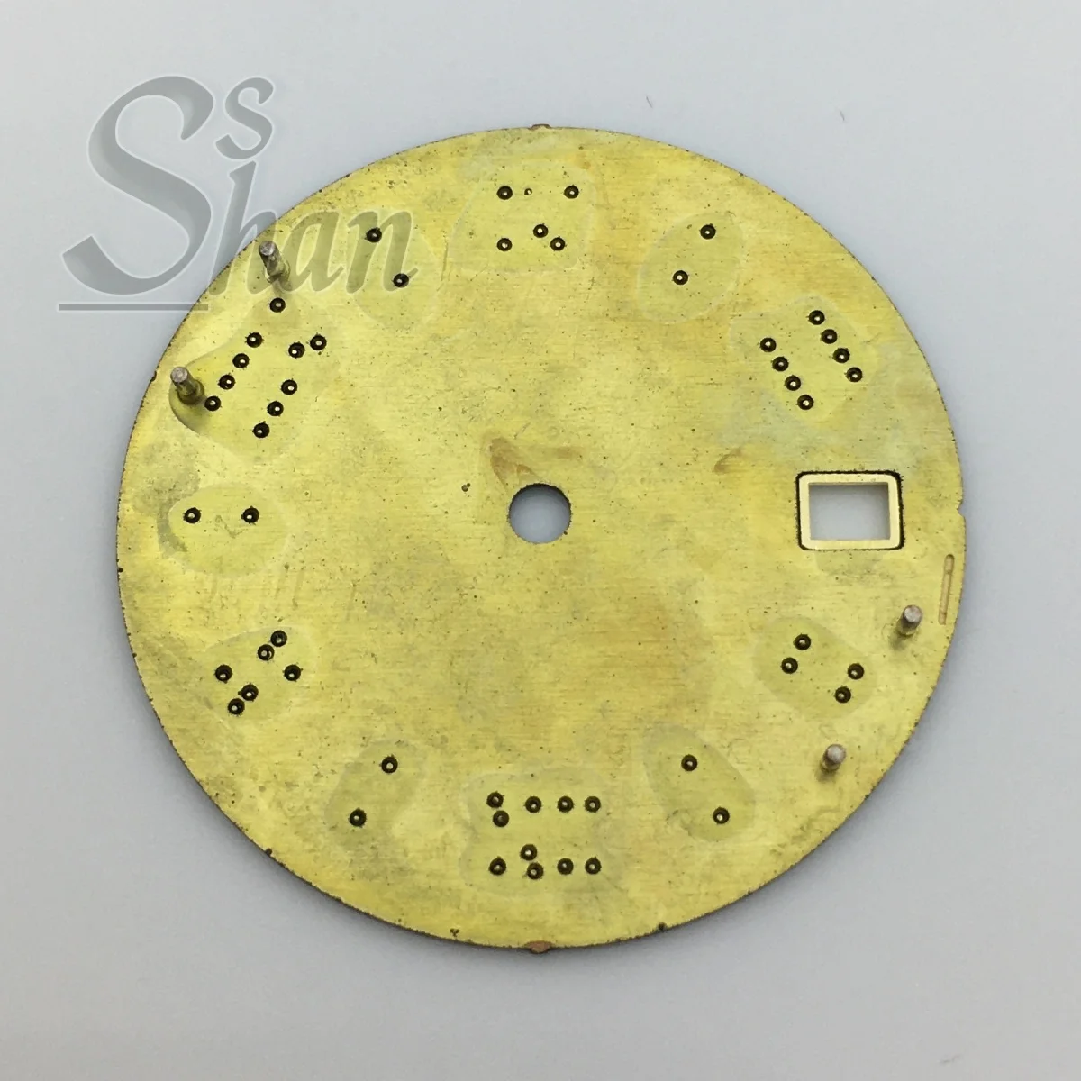 29mm 블랙 화이트 레드 골드 다이얼 로마 인덱스 NH35 NH36 무브먼트 호환 3시 방향 크라운