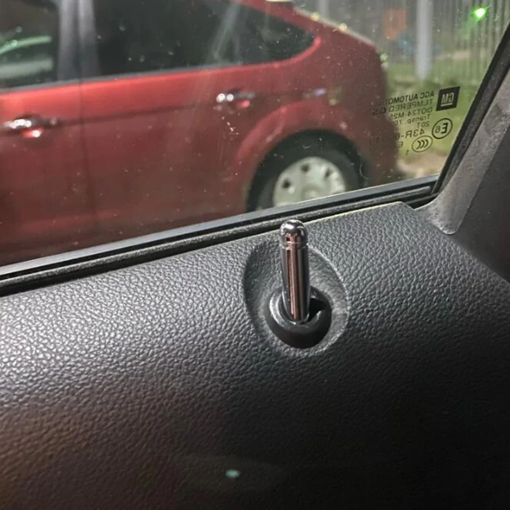 4Pcs Car Door Lock Stick Pin Cap Trim For Chevrolet Cruze Trax Malibu for Opel Mokka ASTRA J Insignia Sport Tourer view 5
