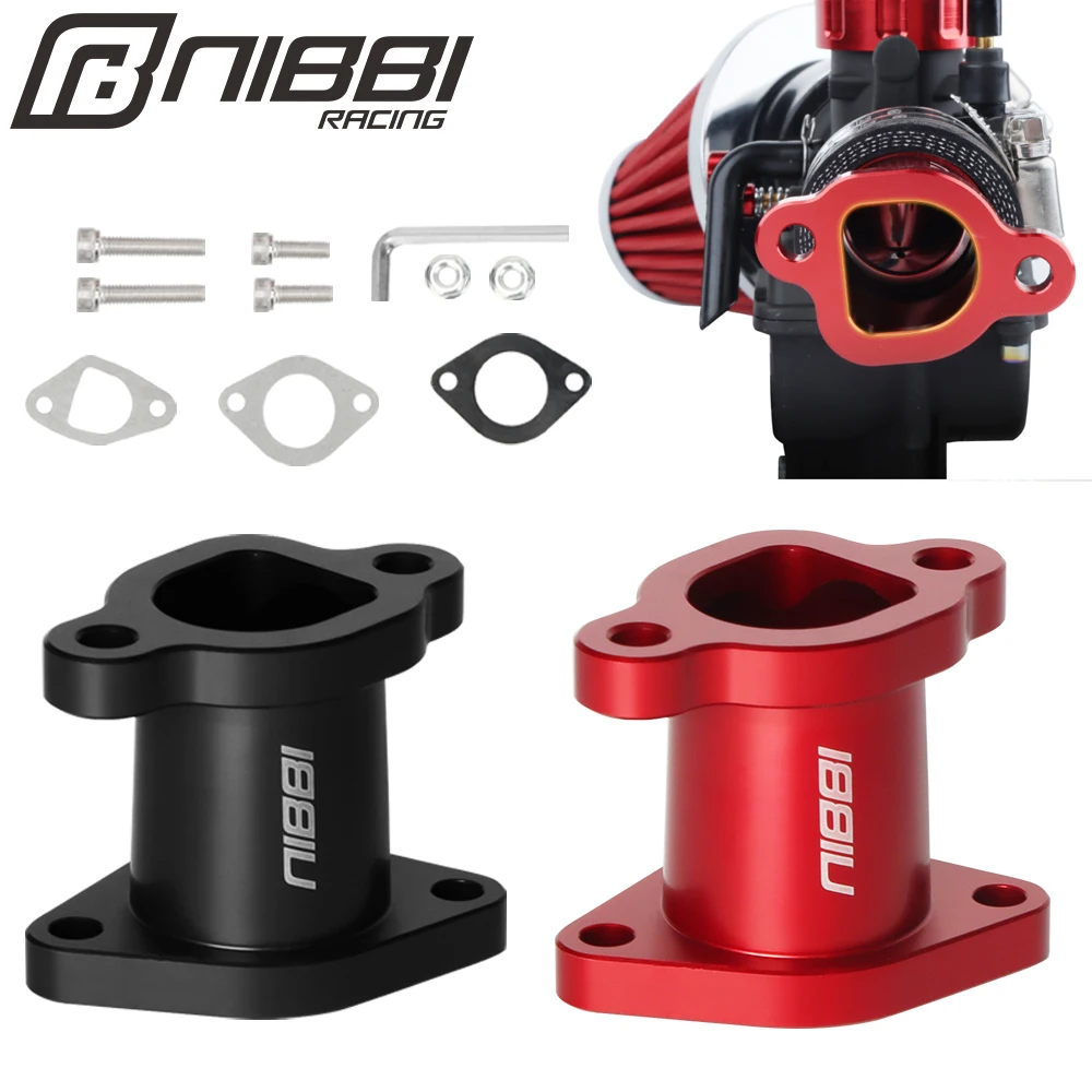 

NIBBI Predator 212cc VM22/VM26 Carburetor D Intake Manifold Pipe Inlet for Motorcycle Predator 196cc Honda GX200 Engine Adapter