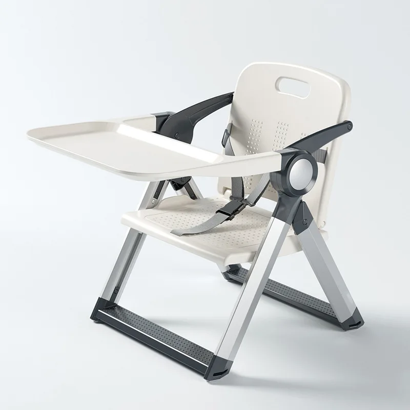 مقعد معزز للسفر من البلاستيك متعدد الوظائف، كرسي مرتفع لإطعام الأطفال، كراسي عالية