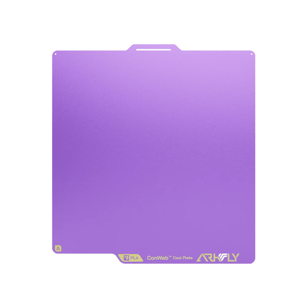 Arkfly Build Plate Cobweb/POPweb Cool Plate P2S X2D H2D H2C A1/X1/P1 A2L A1 Mini AD5MX Voron 300/350 K1C K2 Plus Qidi Plus4 MK4 — zdjęcie produktu 7