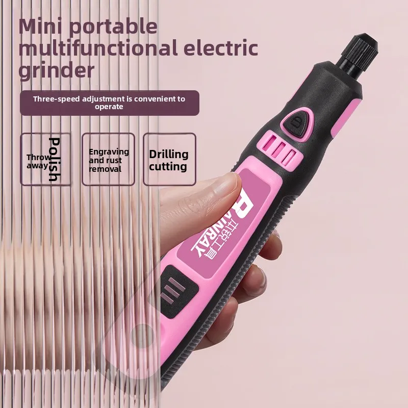 

Speed Regulation Engraving Pen Lithium Battery Mini Electric Grinder Nail Art Machine Electric Polishing Machine Grinder