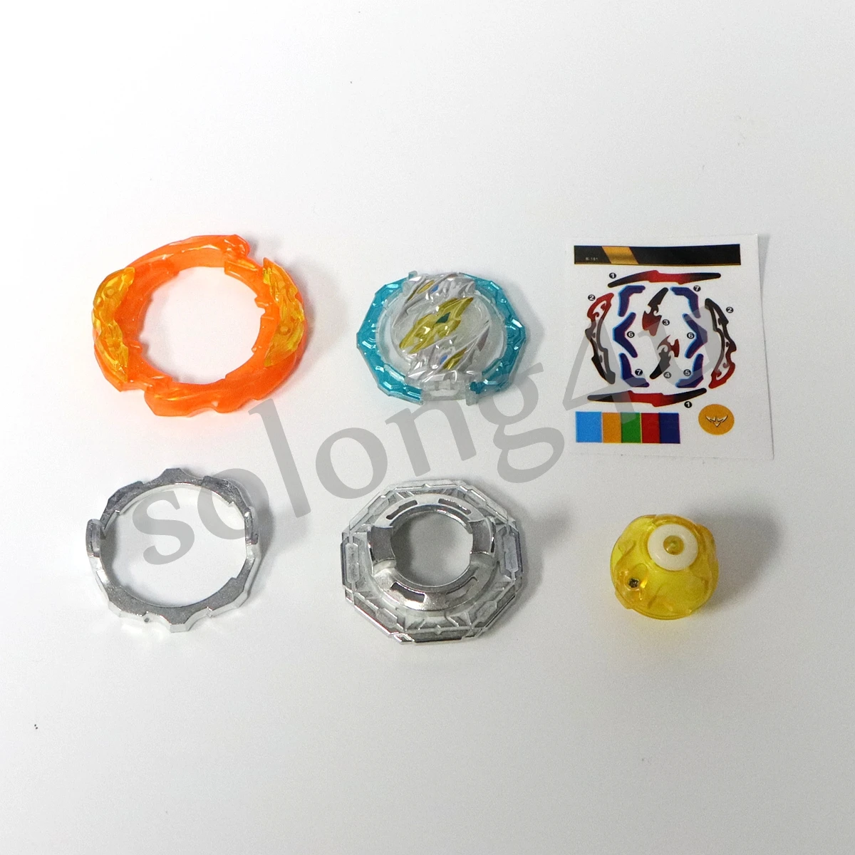 Tops giratorios para niños, juguetes de ciclón Ragnaruk, Giga DB, B-181 01