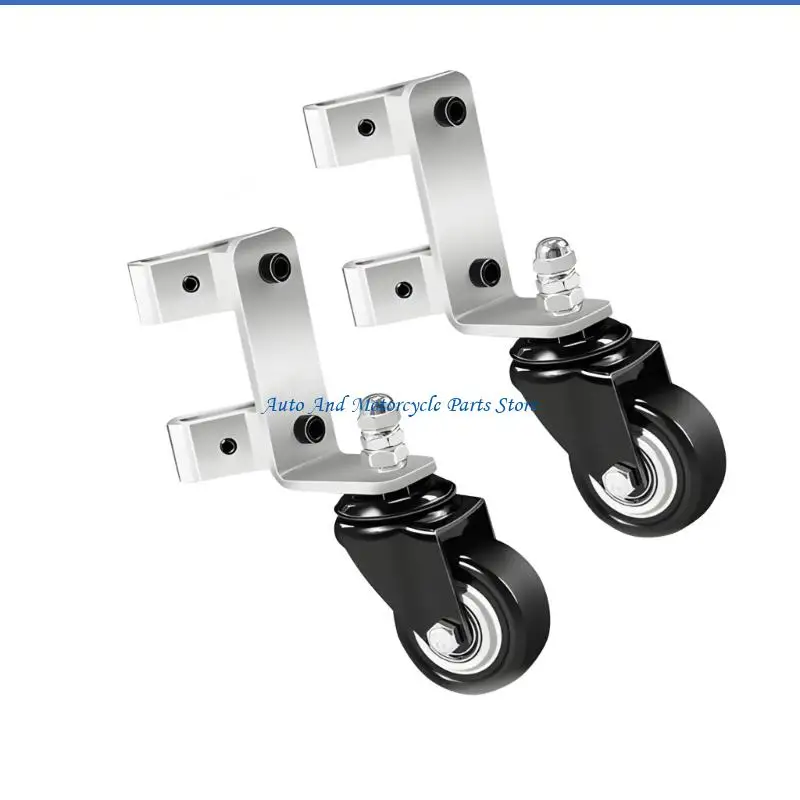 

P9FD Pack of 2 Firm Steel Front Disks for Rolling Set Easy Pushing