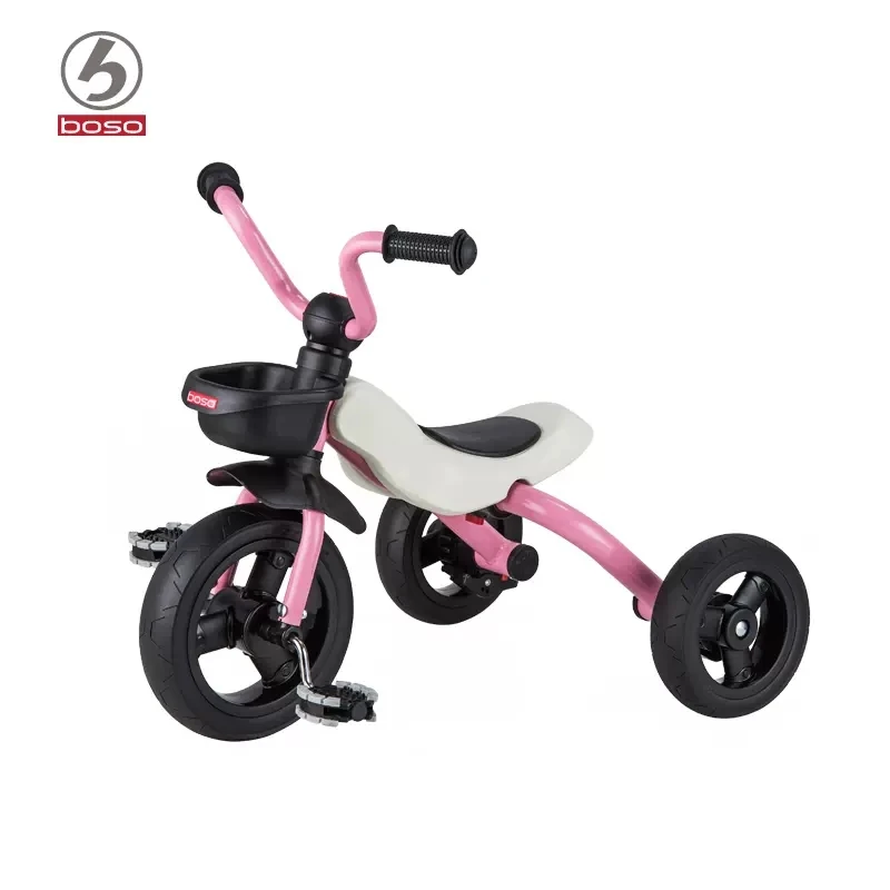 Children Tricycle With Fold Handle and Frame And High Quality Wheels