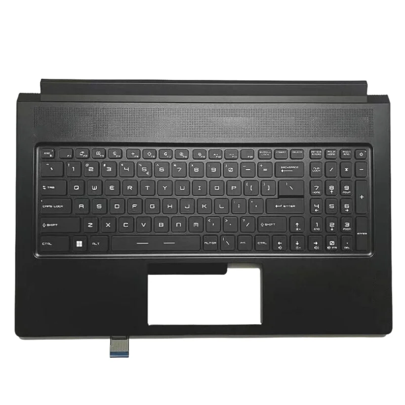 New Laptop For Stealth 17M MS-17R1 17.3in Upper Case Palmrest Cover C Shell RGB backlit keyboard