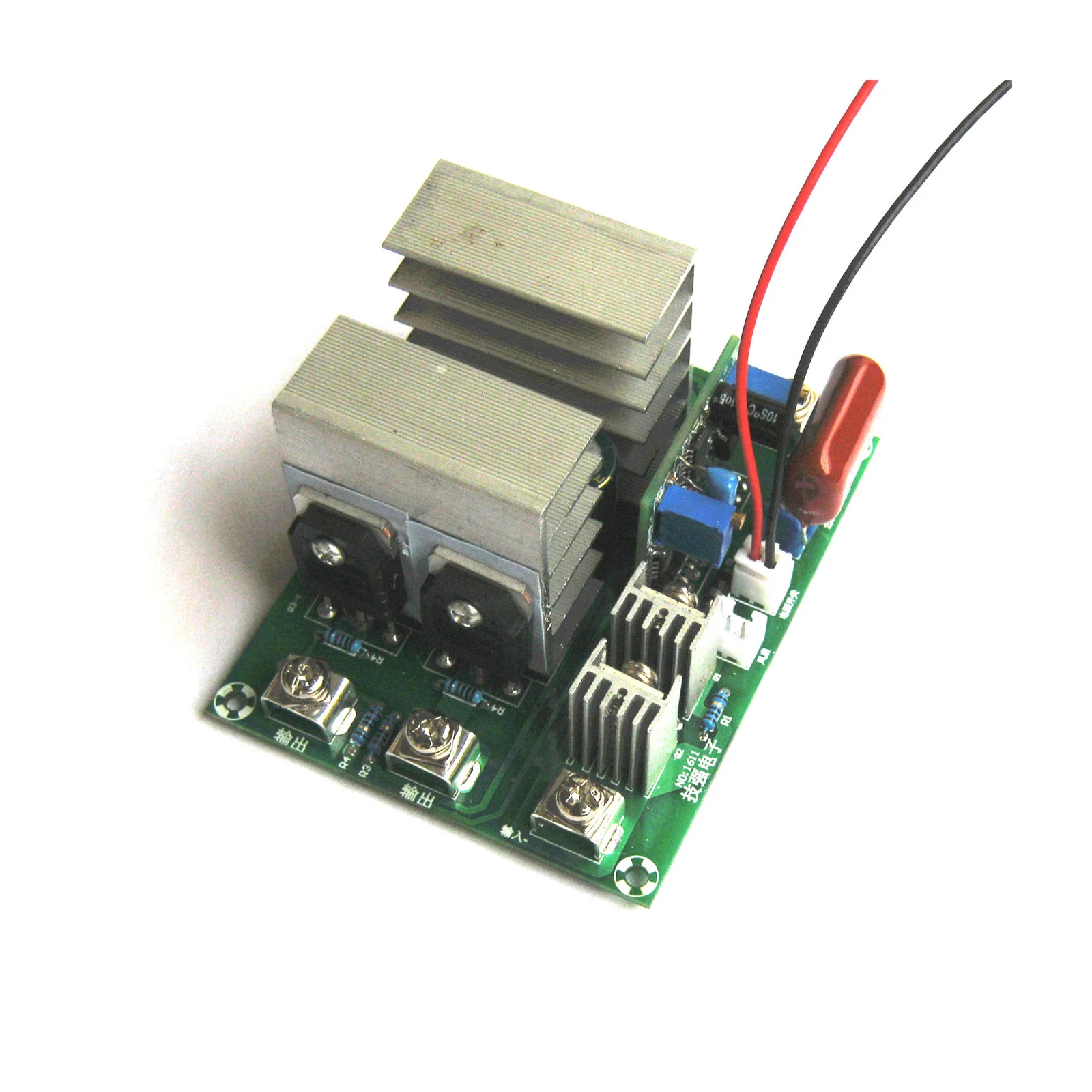Imagem -02 - Inversor de Onda Senoidal com Regulador de Tensão Novo dc 12v Boost para 220v ac 500w 50hz