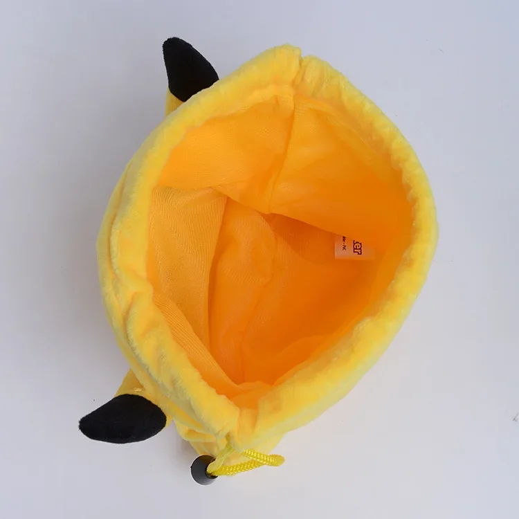 Pokemon Pikachu Charmander Squirtle Anime breve peluche coulisse portatile stoccaggio sacchetto cosmetico portamonete bambini regalo di compleanno