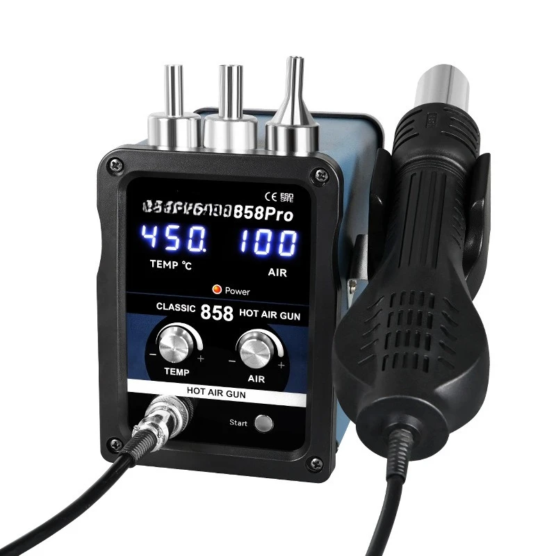 

Digital display heat gun, temperature-controlled dismantling welding table, silent anti-static constant temperature