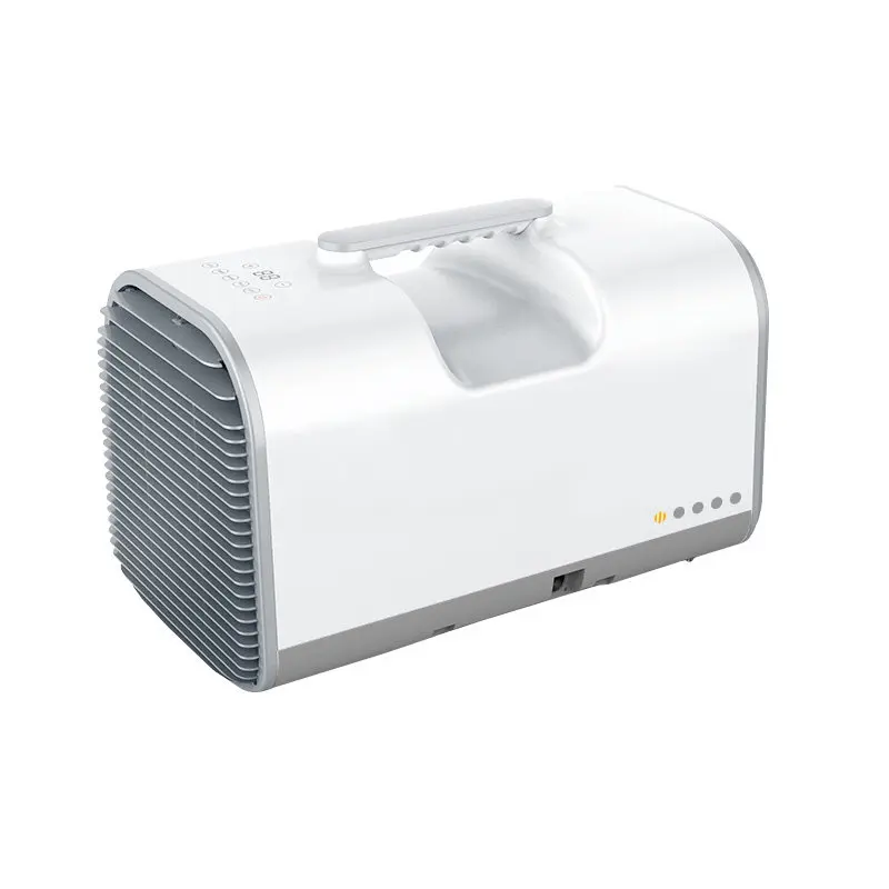 12V 24V Portable Compressor Air Conditioner 1300W Small AC Unit for Outdoor Camping Tent, No External Unit Single Cool