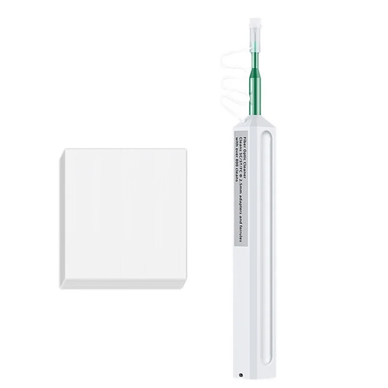 

LXYB18B Fiber Cleaner 2.5Mm Fiber Optic Cleaning Pen SC/FC ST Dust-Free Paper One-Click Optical Connector Cleaner