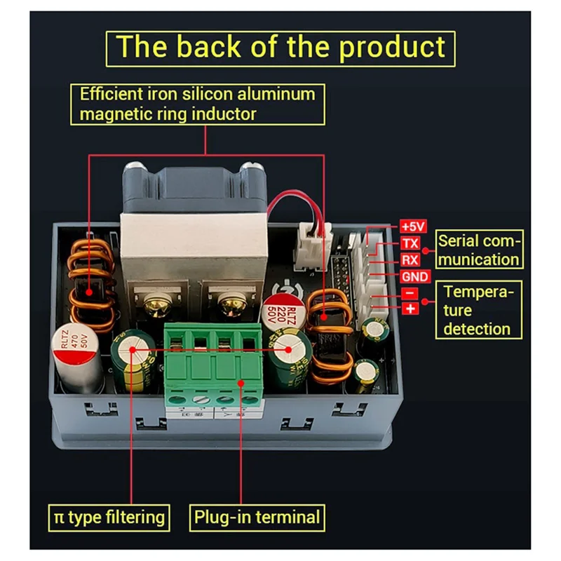 ใหม่ SK150C 40V8A 150W Buck-Boost CNC แหล่งจ่ายไฟโมดูลชาร์จ Third Generation-A25R