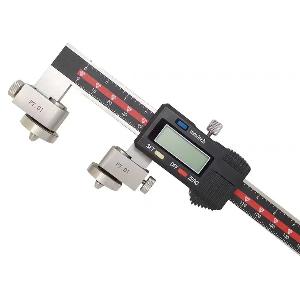 Digital Vernier Caliper for Gasket Ring Groove Measurement & Pipe Seal Groove Dimension Inspection