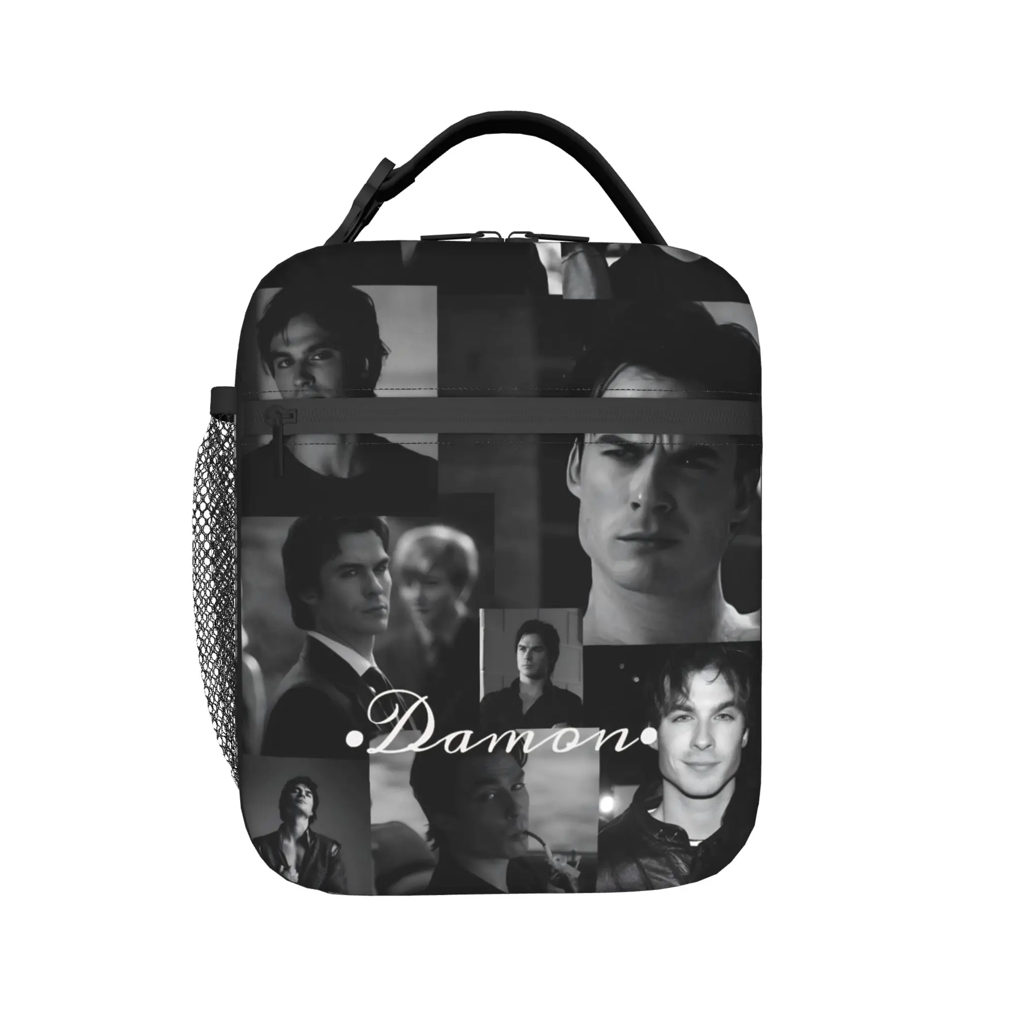 The Vampire Diaries Resuable Movie Lunch Bag Funny Outdoor Picnic Lunch Box Designer Portable Thermal Lunch Bags