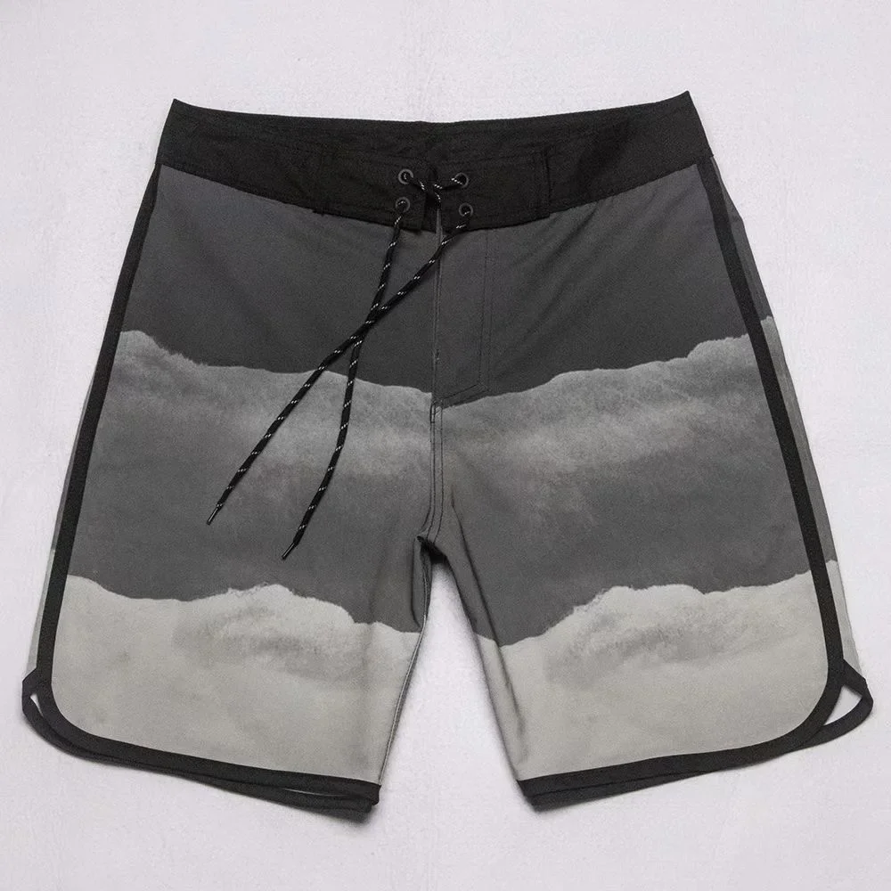 

2024 Men's Striped Shorts Boardshorts Elastance Quick-dry Waterproof Casual Sport Men's Surfing Swimming Trunk Bermuda