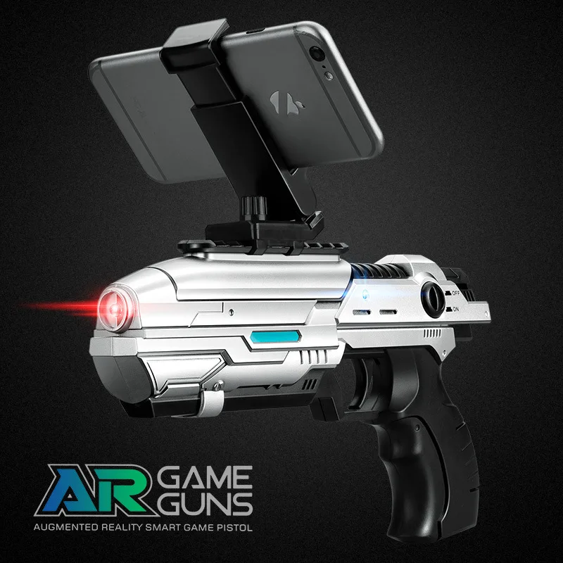 Ar Game Gun 4d Somatosensory Shooting Mobile Phone Bluetooth Ar Virtual Real-Scene Entertainment -Border Toy Gun Cross-Border