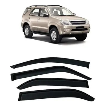 Okenní clona pro Toyota Fortuner 2005 2006 2007 2008 2009 2010 2011 2012 2013 2014 2015 Ochranná clona dveří proti povětrnostním vlivům, větru, slunci a dešti 10 nejlepší prodej Sluneční clona Toyota Fortuner - №9