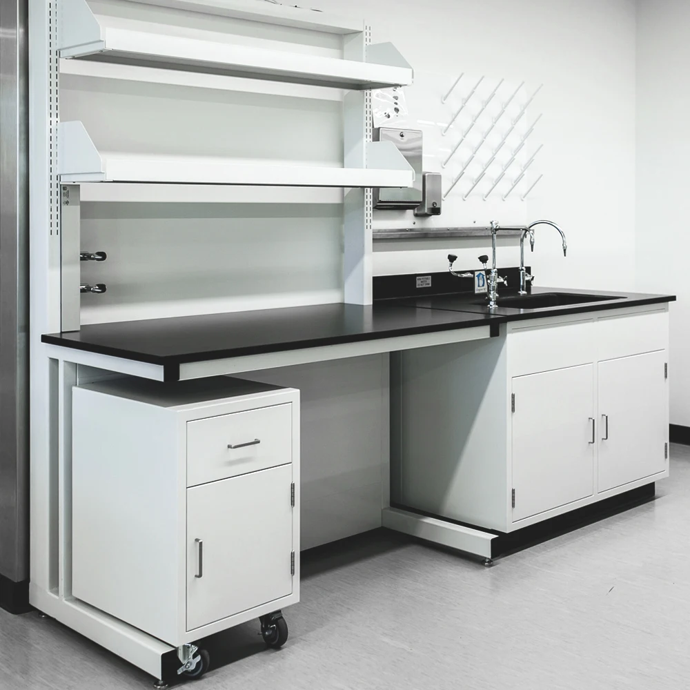 Cartmay High Quality Laboratory Furniture Lab Benches for School Workshop Hospital Use Customizable Size & Color