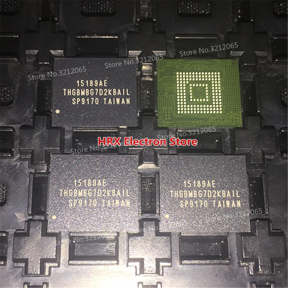 100% Nowy Oryginalny THGBMBG7D2KBAIL 16GB BGA EMMC THGBMBG7D2KBA1L (1-10 sztuk)