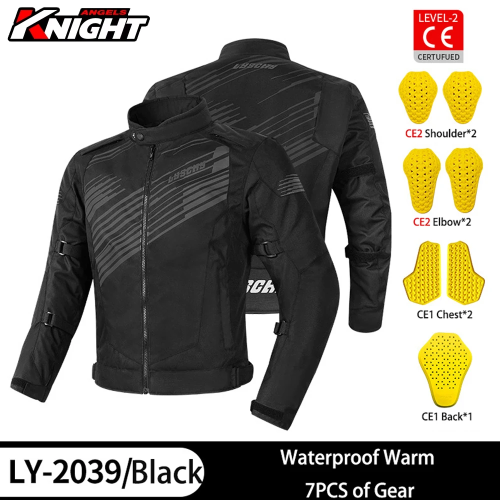

Motorcycle Jacket Winter Men Motobike Motocross Off-road Jacket Thick Waterproof Motorcycle Jacket Wear-resistant