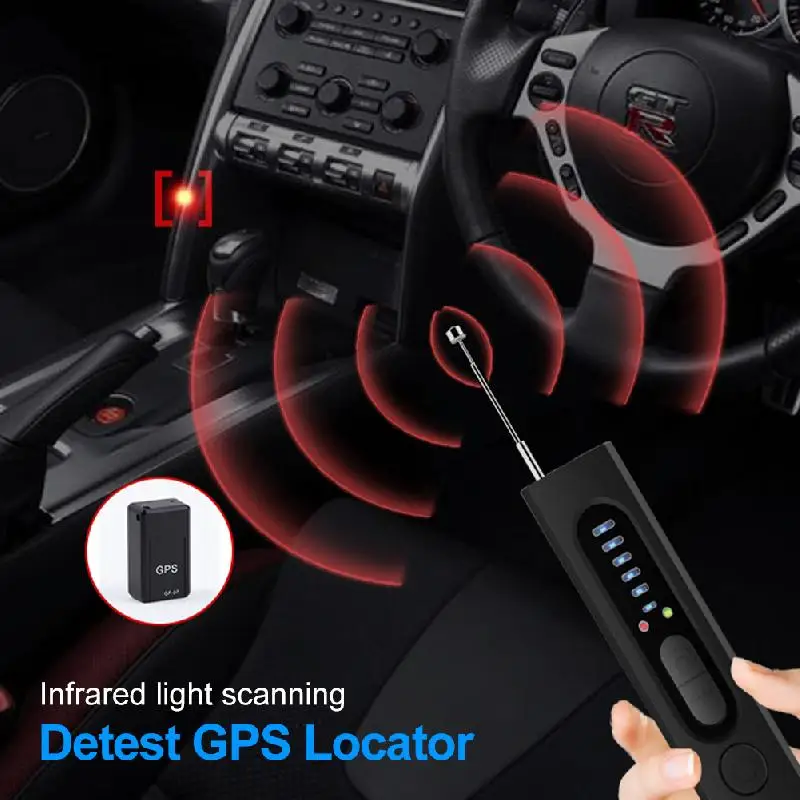 

Детектор скрытой камеры, детектор ошибок, GPS-трекер, детектор, антишпионское устройство, сканер сигнала, 6-уровневая чувствительность для домашнего офиса, отеля