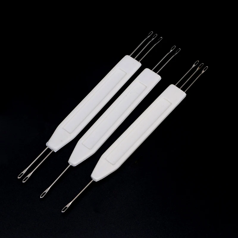 5-Needle Knitting Machine Thread Transfer Tool Picking Needle Pushing Plate Needle Retractor/Puller/Changer Combo Kit