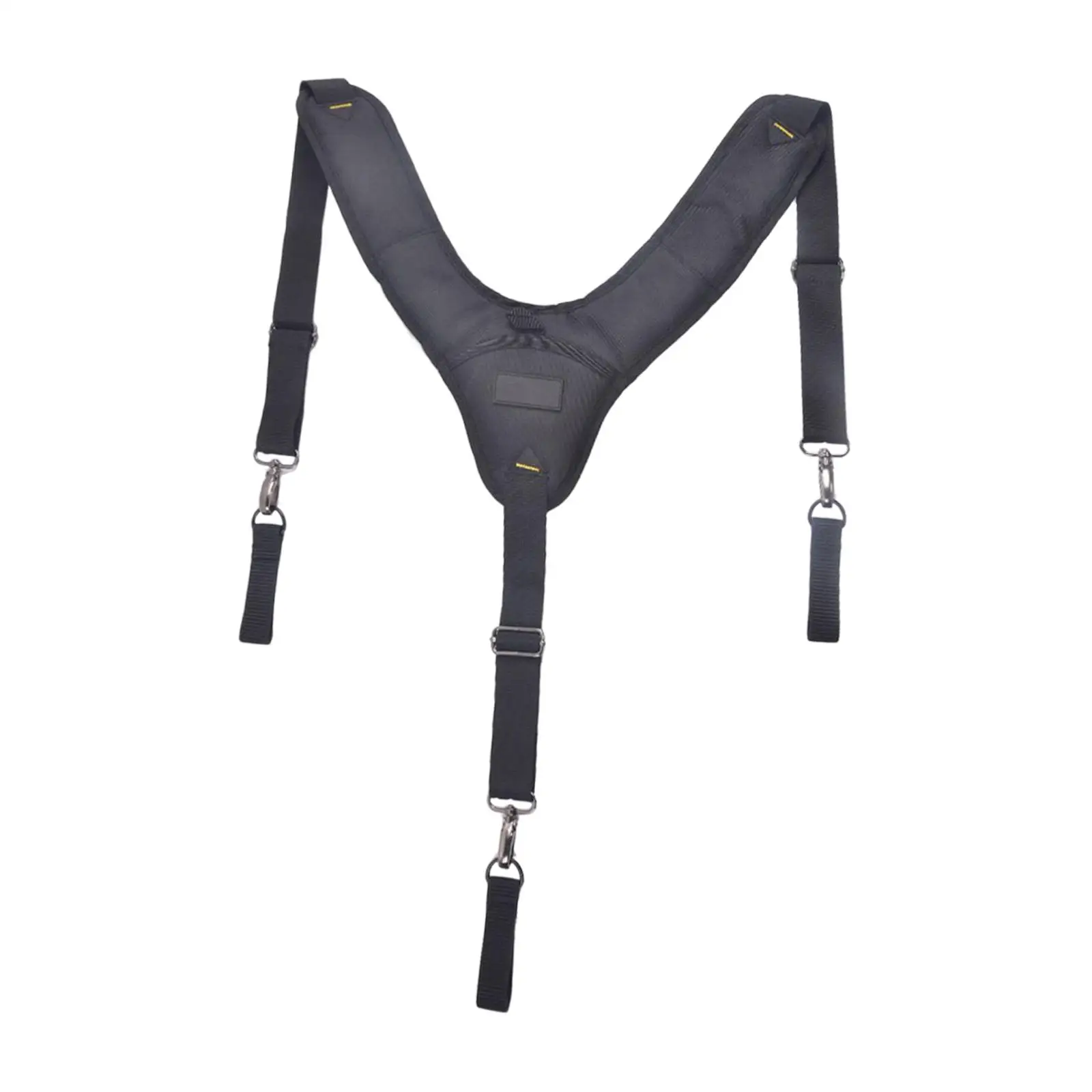 Work Suspenders Even Weight Distribution with 3 Pcs Suspender Loop Cushioned Padding Tool Belt Suspender for Work Suspension Rig